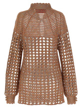 Valentino Garavani Openwork Sweater Multicolor