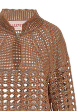 Valentino Garavani Openwork Sweater Multicolor