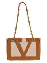 Valentino Garavani Viva Superstar Small Shopping Bag Beige