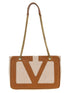 Valentino Garavani Viva Superstar Small Shopping Bag Beige
