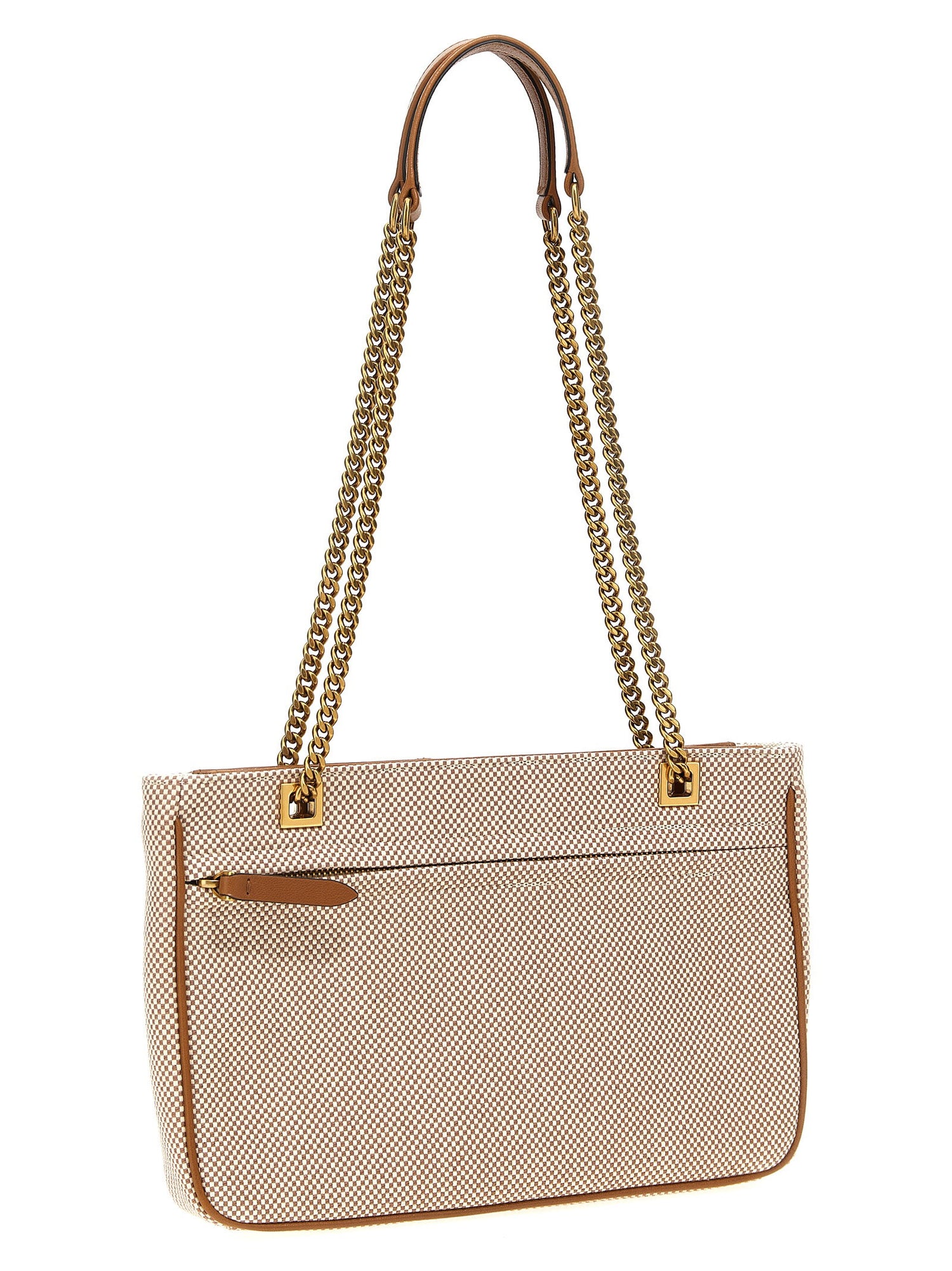 Valentino Garavani Viva Superstar Small Shopping Bag Beige