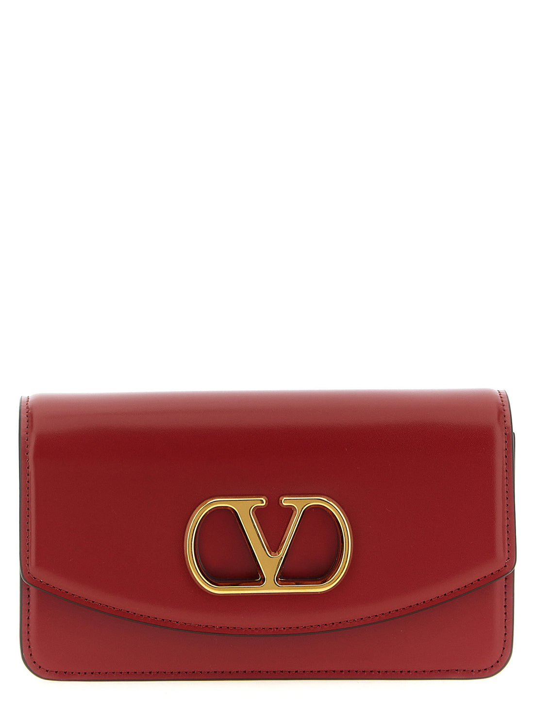 Valentino Garavani Vain Clutch Bag Red