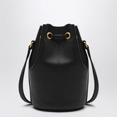 Valentino Garavani VLogo Signature black leather bucket bag black