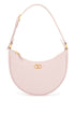 Valentino Garavani Mini hobo bag in rose quartz leather