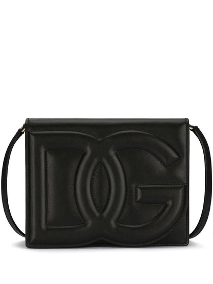 Dolce &amp; Gabbana Calfskin DG Logo crossbody bag