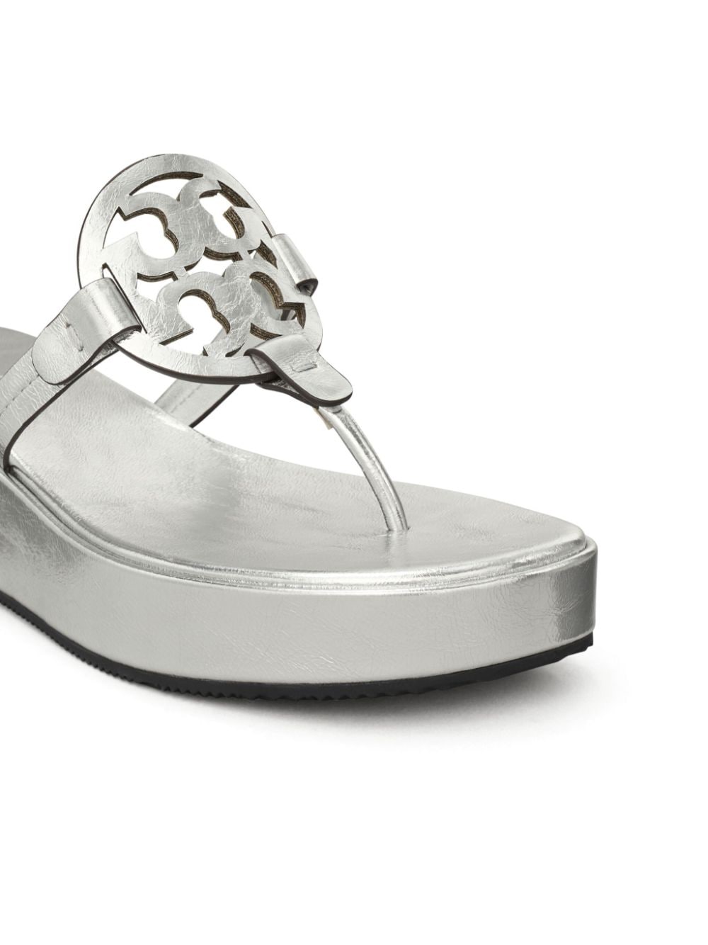 Tory Burch Slip-on Sandals Silver