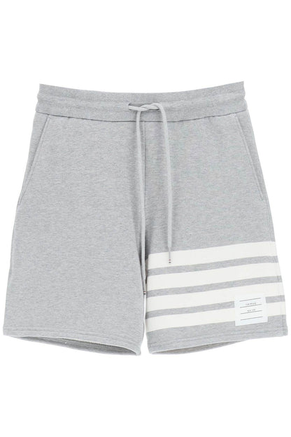 Short de sport à 4 barres