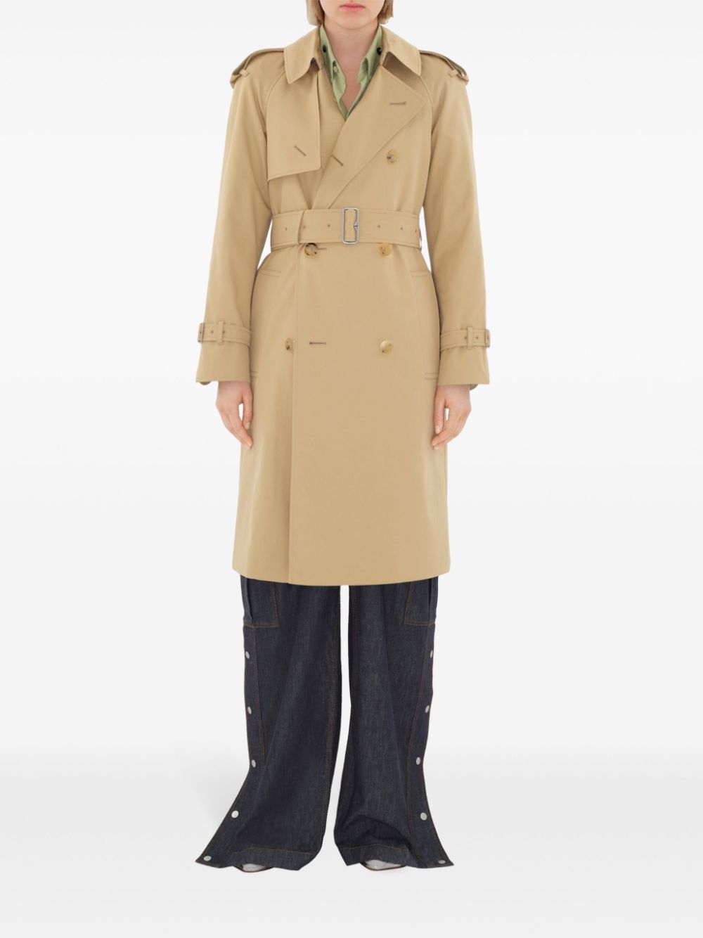 Mid-Length Trench Coat