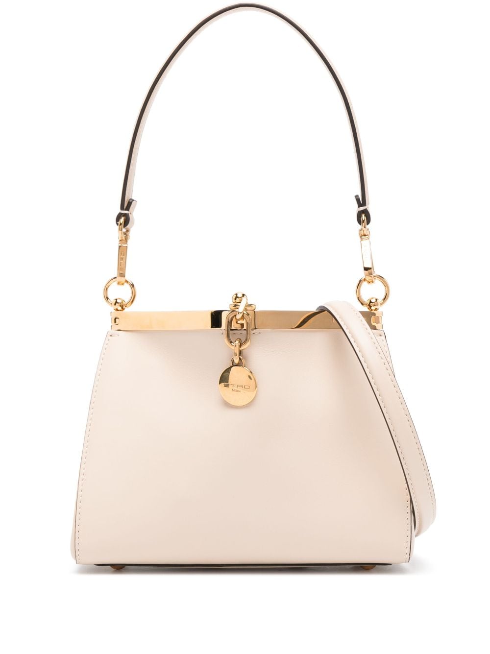 Vela leather shoulder bag