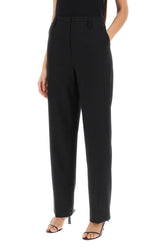 Ganni cigarette pants Black