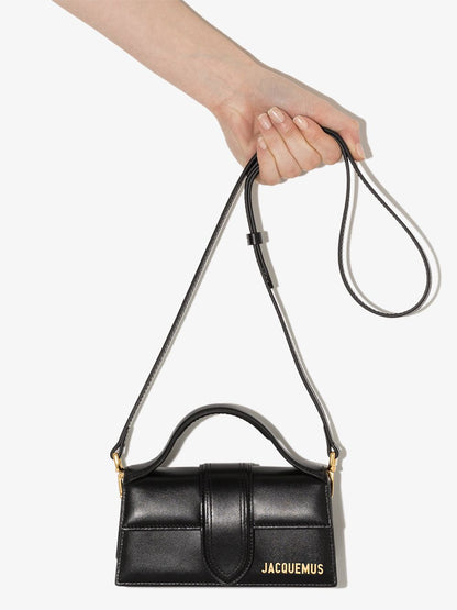 Le Bambino Leather Top Handle Bag