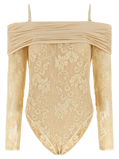 Zimmermann Rebellion Bodysuit Beige