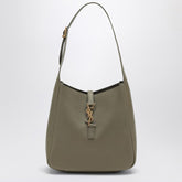 Saint Laurent Le 5 à 7 Strong Moss Leather Shoulder Bag Green