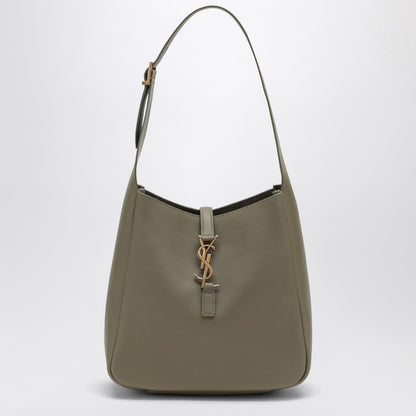 Saint Laurent Le 5 à 7 Strong Moss Leather Shoulder Bag Green