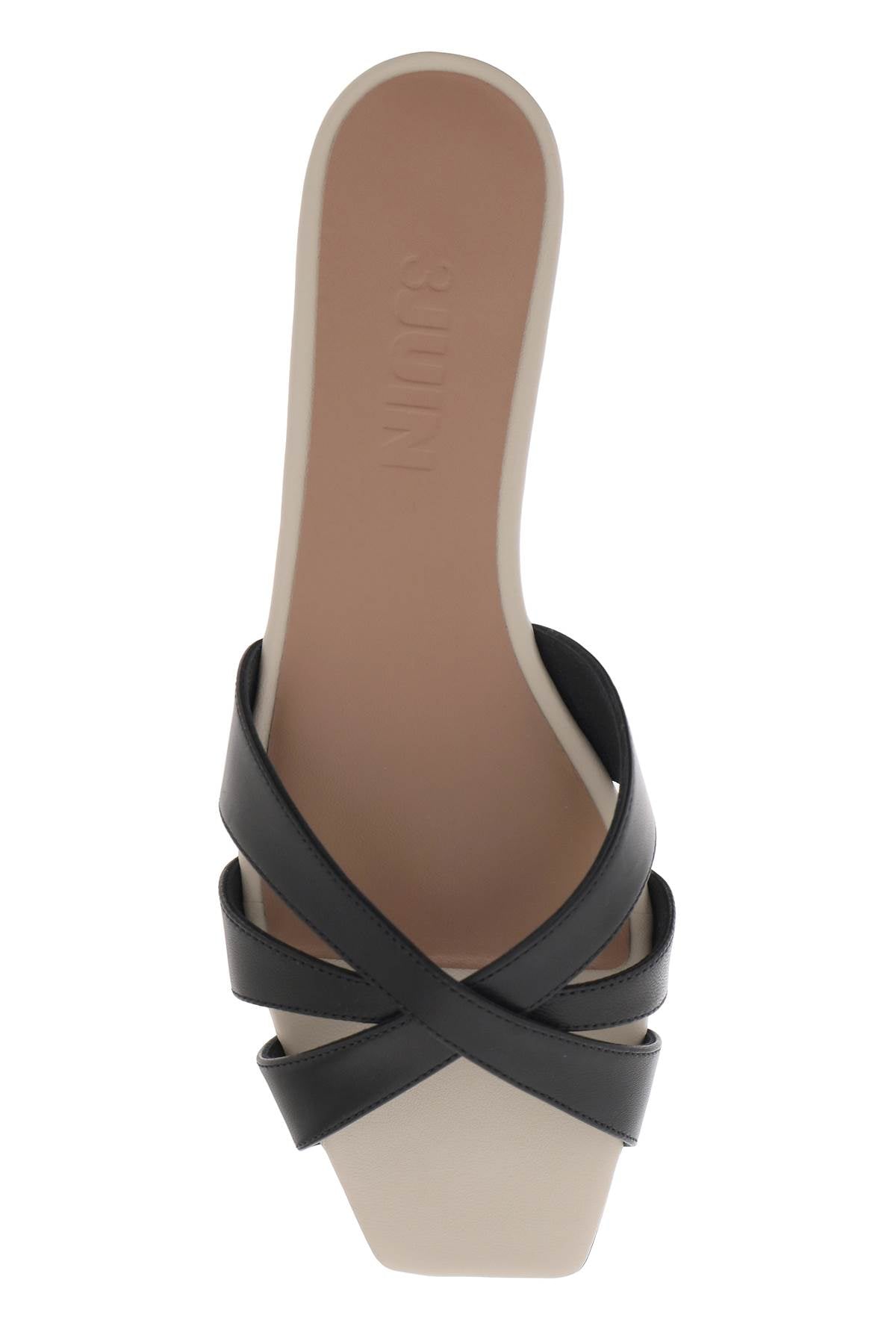 Nerea cross-strap slide