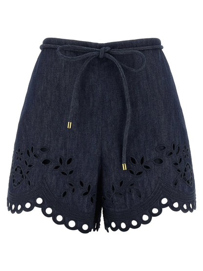 Zimmermann Mahon Shorts Blue