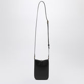 Saint Laurent Black Smooth Leather 5 to 7 Mini Crossbody Bag Black