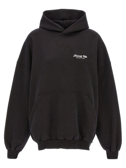Balenciaga Beverly Hills Hoodie White/black