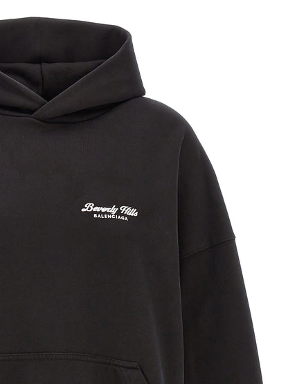 Balenciaga Beverly Hills Hoodie White/black