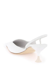 3JUIN Slingback Patent Leather Décolleté White
