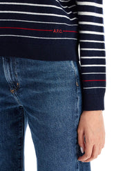 A.P.C. striped wool billie pullover