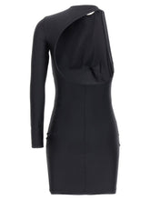 Balenciaga Cut-out One Shoulder Dress Black