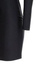 Balenciaga Cut-out One Shoulder Dress Black