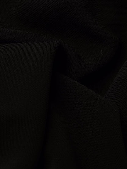 Dsquared2 Cut-Out Mid-Length Viscose Dress Black Black
