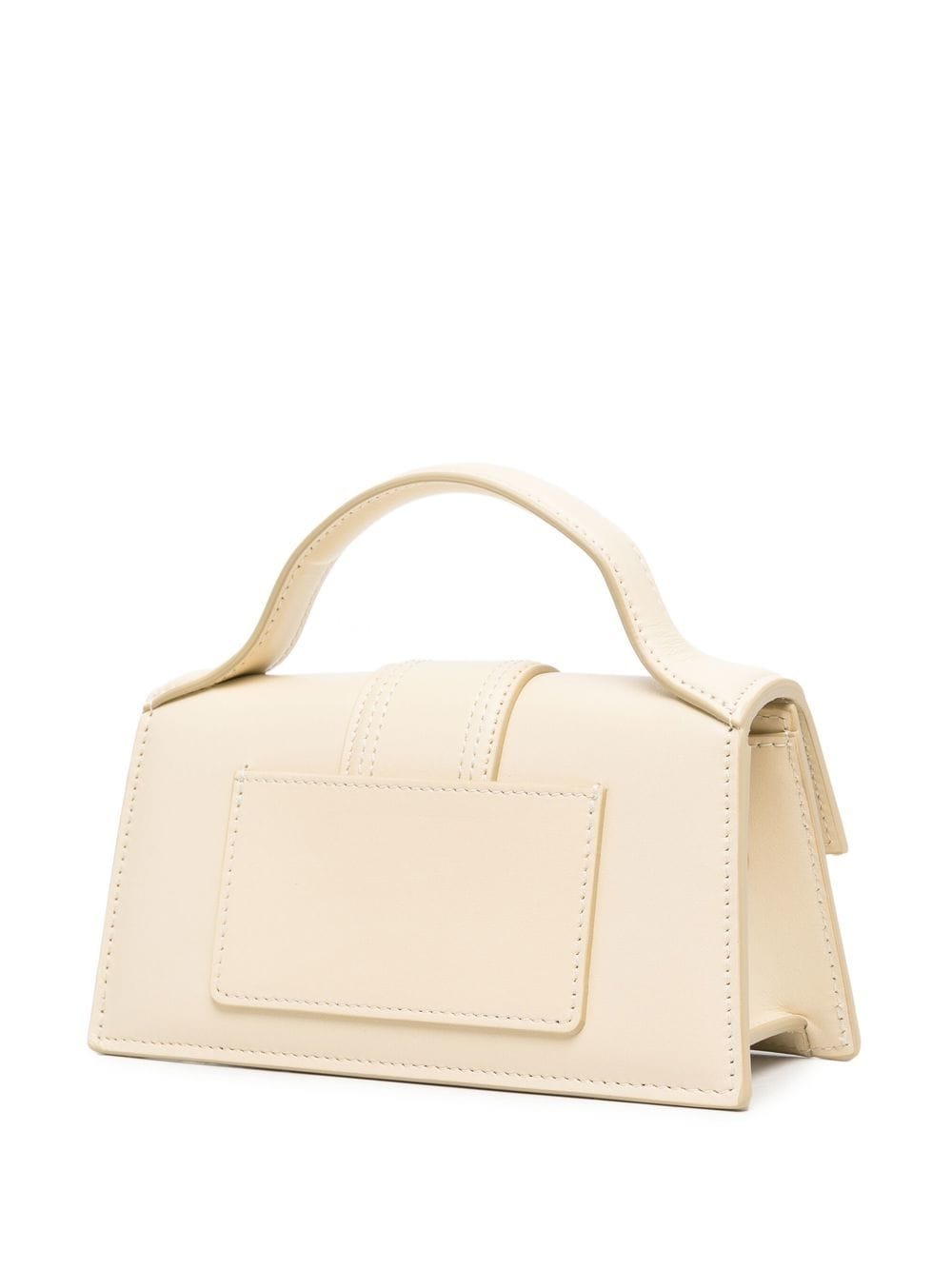 The Bambino Leather Top Handle Bag Ivory