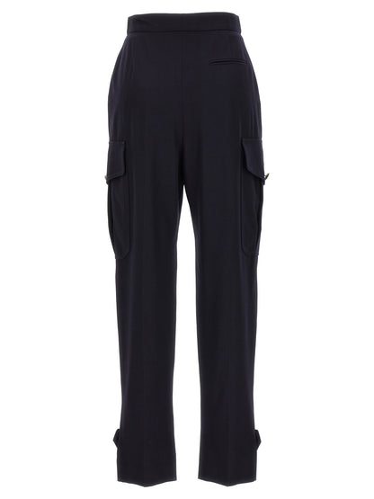 Alexander McQueen Cargo Pants Blue