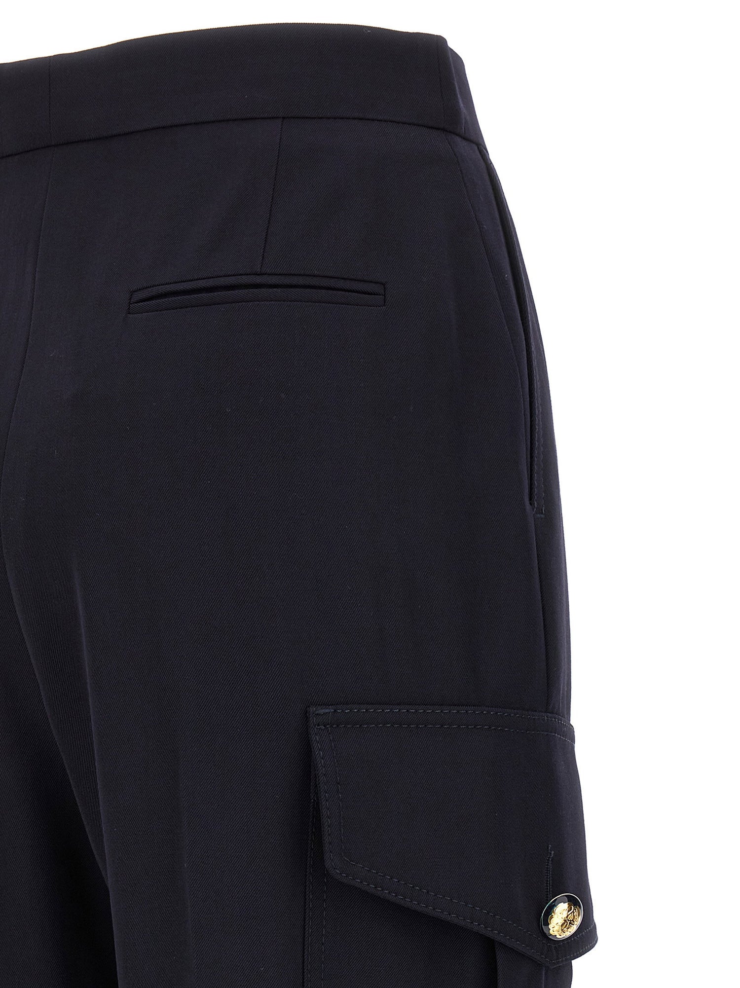 Alexander McQueen Cargo Pants Blue