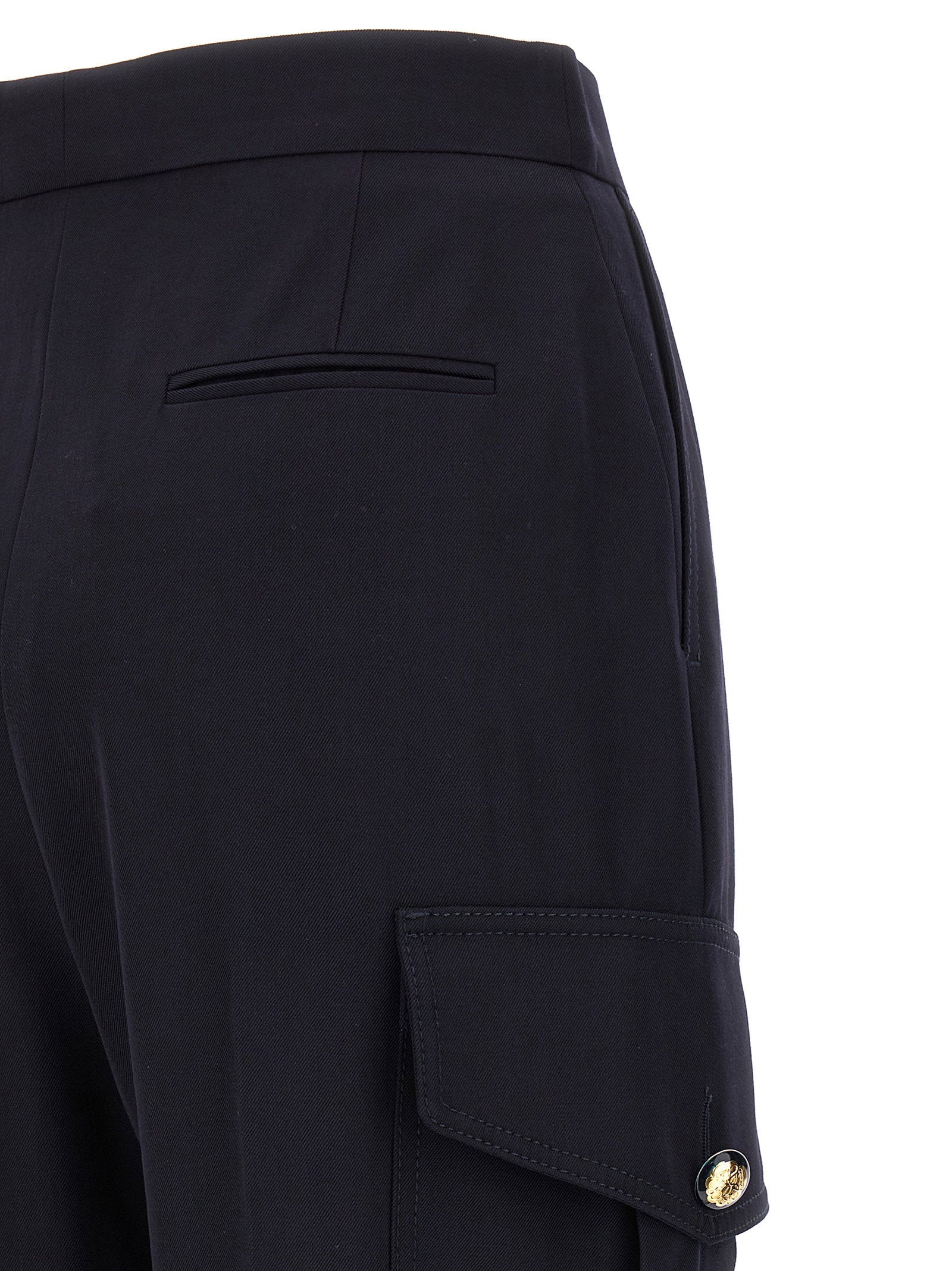 Alexander McQueen Cargo Pants Blue