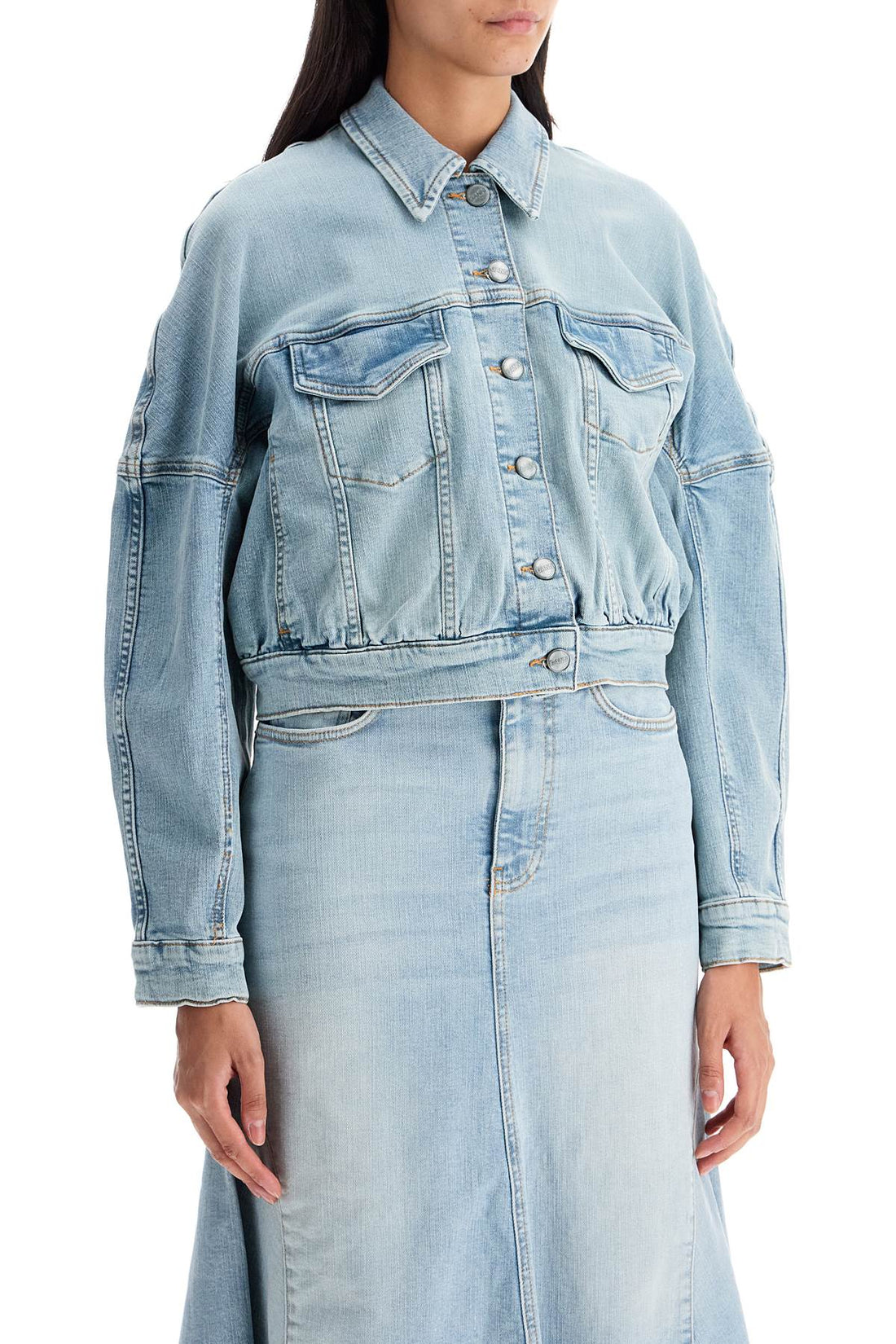 Stretch denim jacket