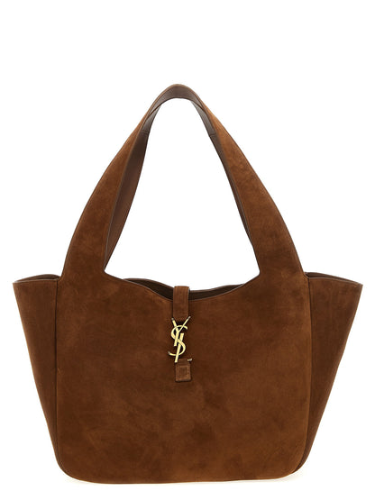 Saint Laurent Le 5 à 7 Bea Shoulder Bag Brown