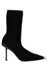 Alexander McQueen Slash Ankle Boots Black