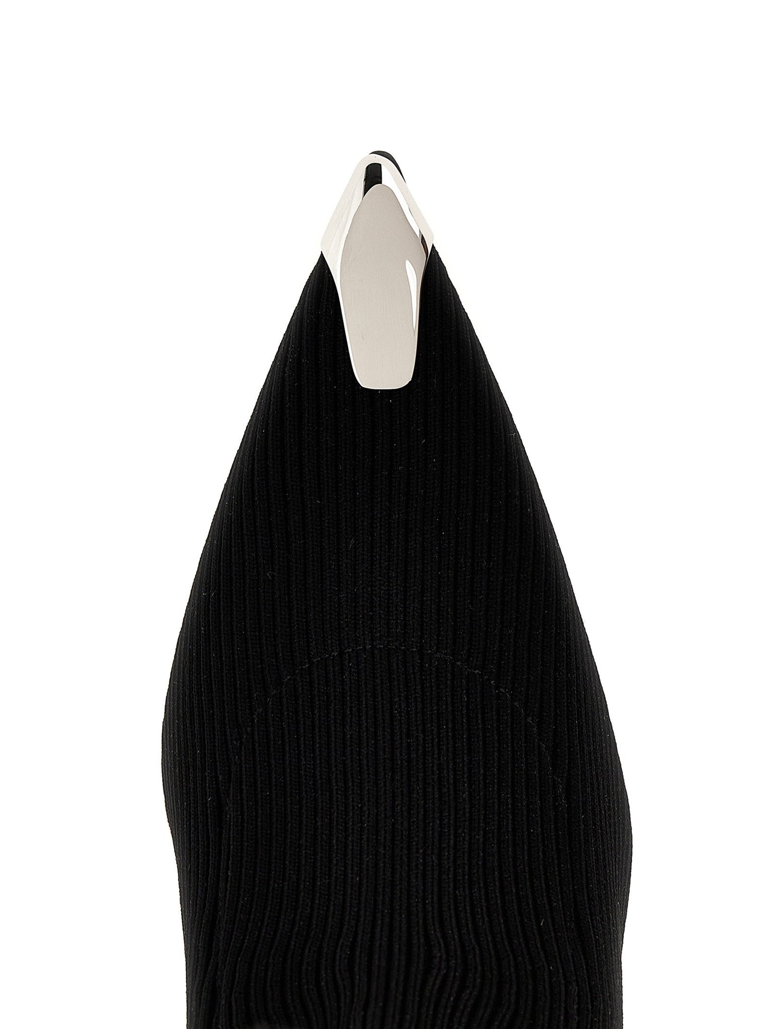 Alexander McQueen Slash Ankle Boots Black