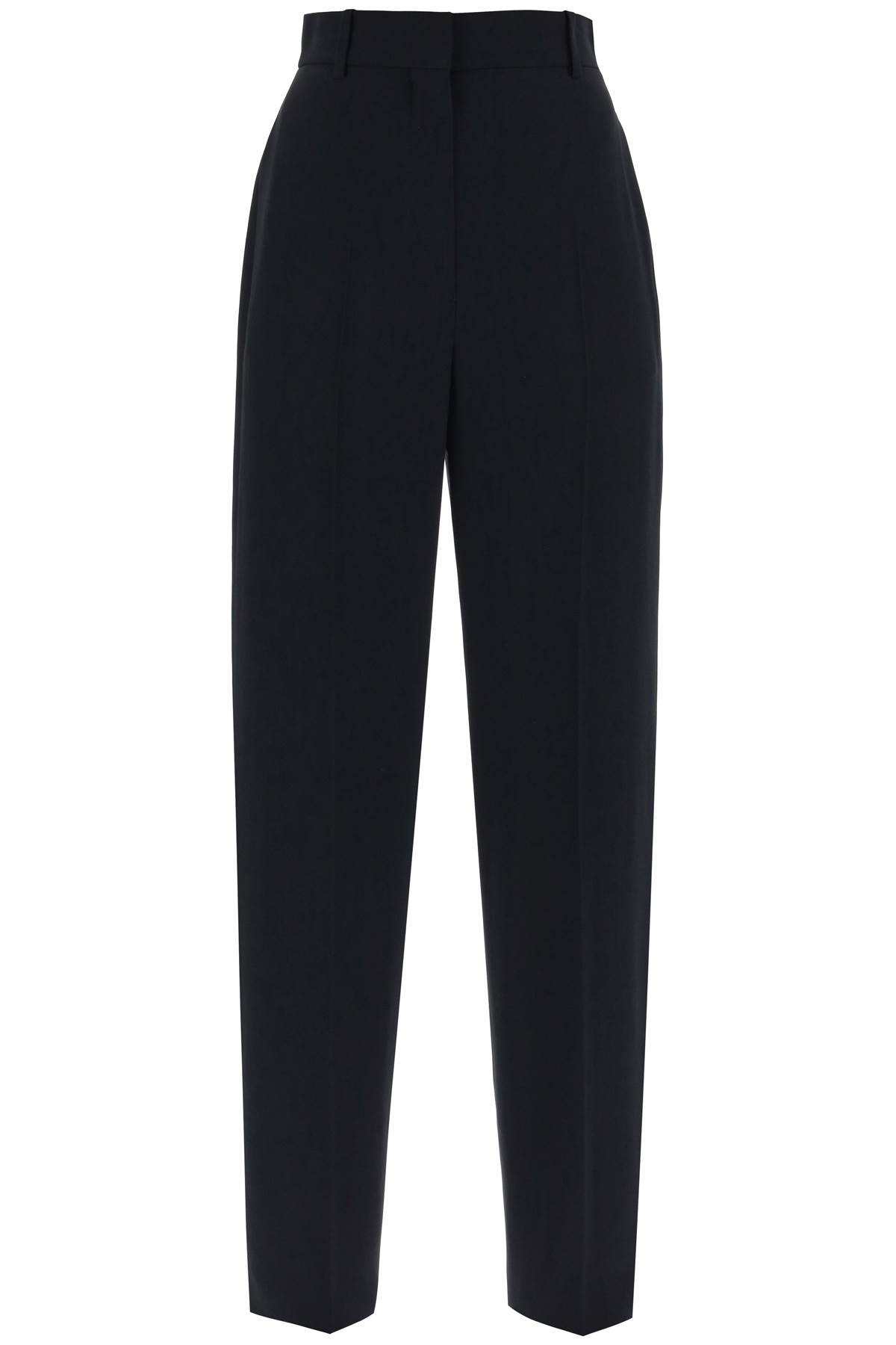 Fluid crepe trousers