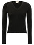 Alexander McQueen Cut-out Sweater Black