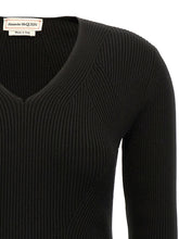 Alexander McQueen Cut-out Sweater Black