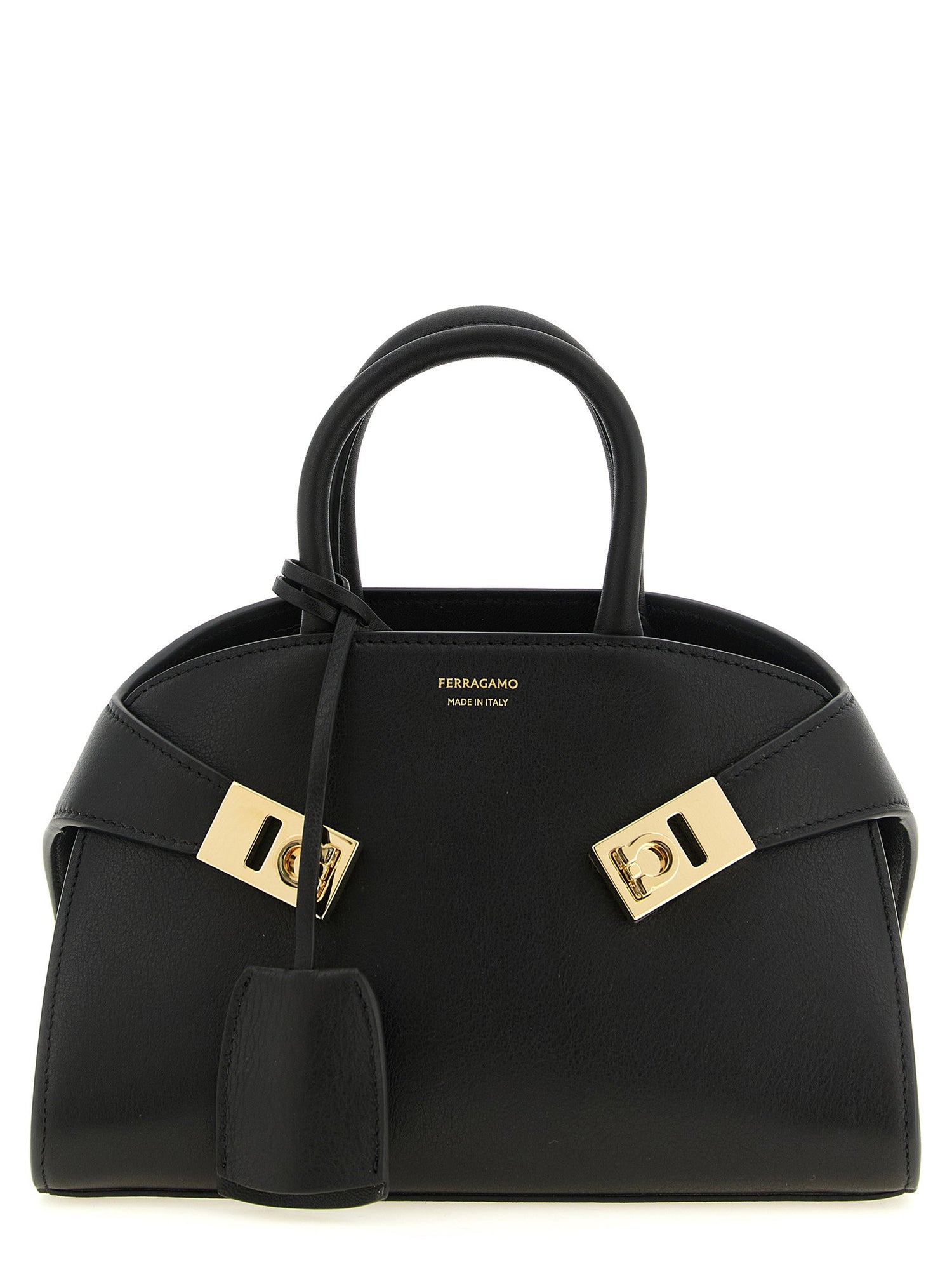 Ferragamo Hug Mini Handbag Black