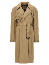 Balenciaga Deconstructed Trench Coat Beige
