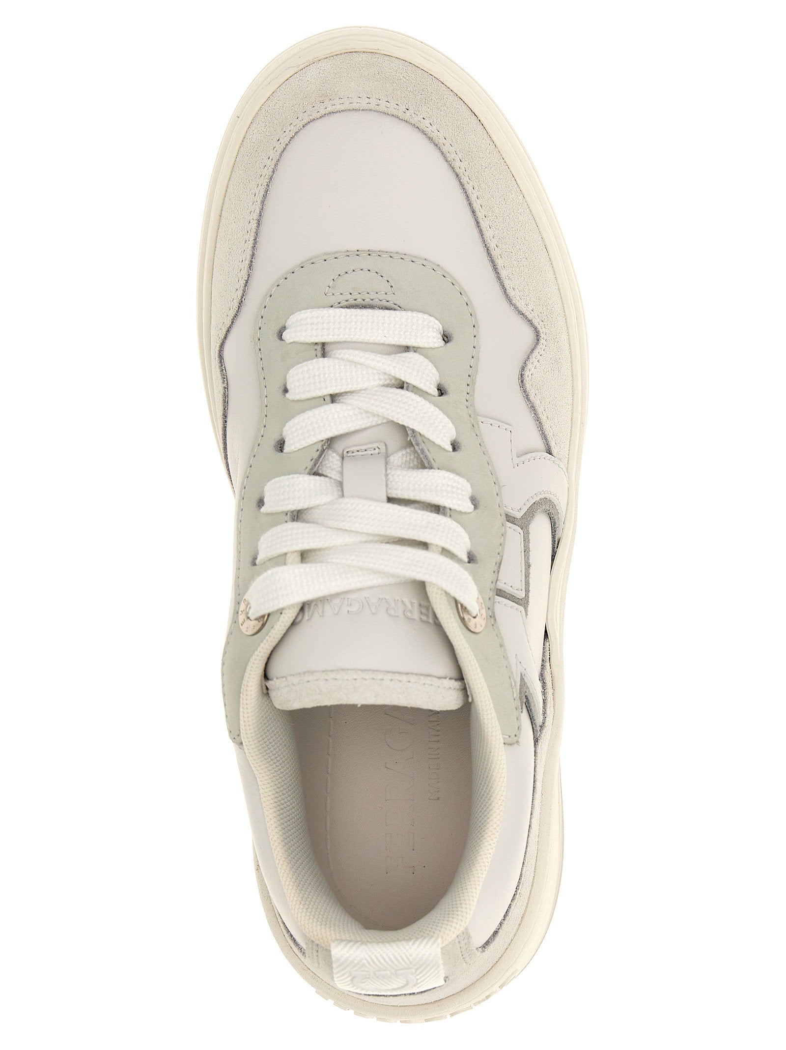Ferragamo Dania Sneakers White