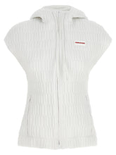 Ferragamo Hooded Vest White