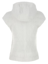 Ferragamo Hooded Vest White