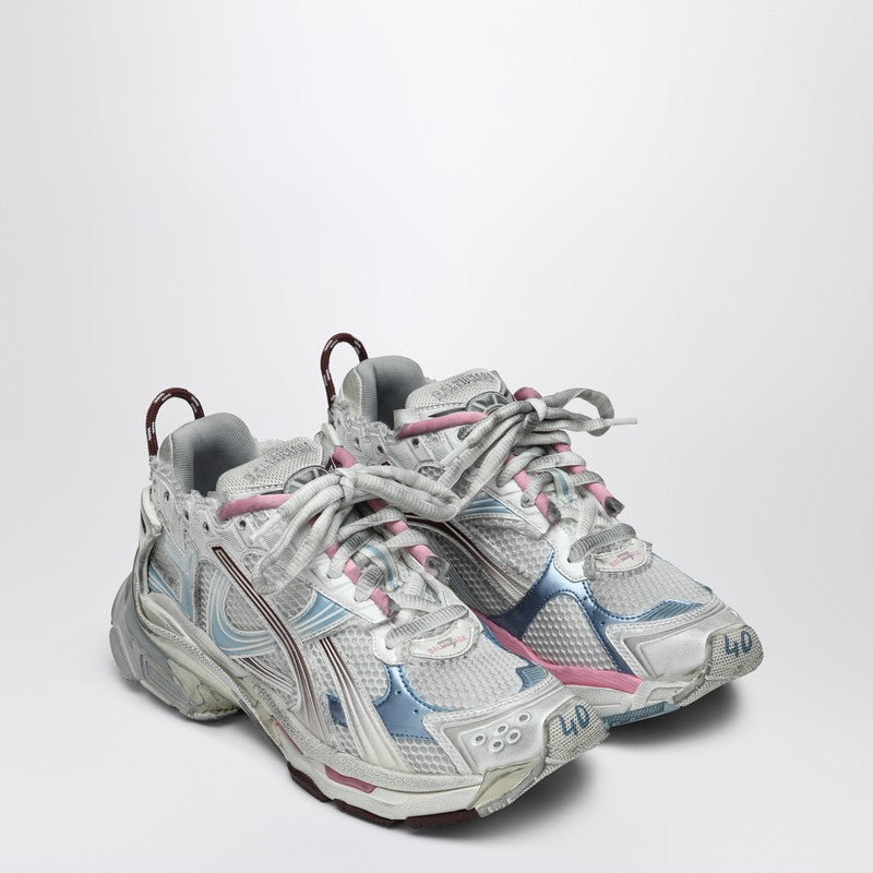 Balenciaga Runner Low-Top Mesh and Nylon Sneakers White