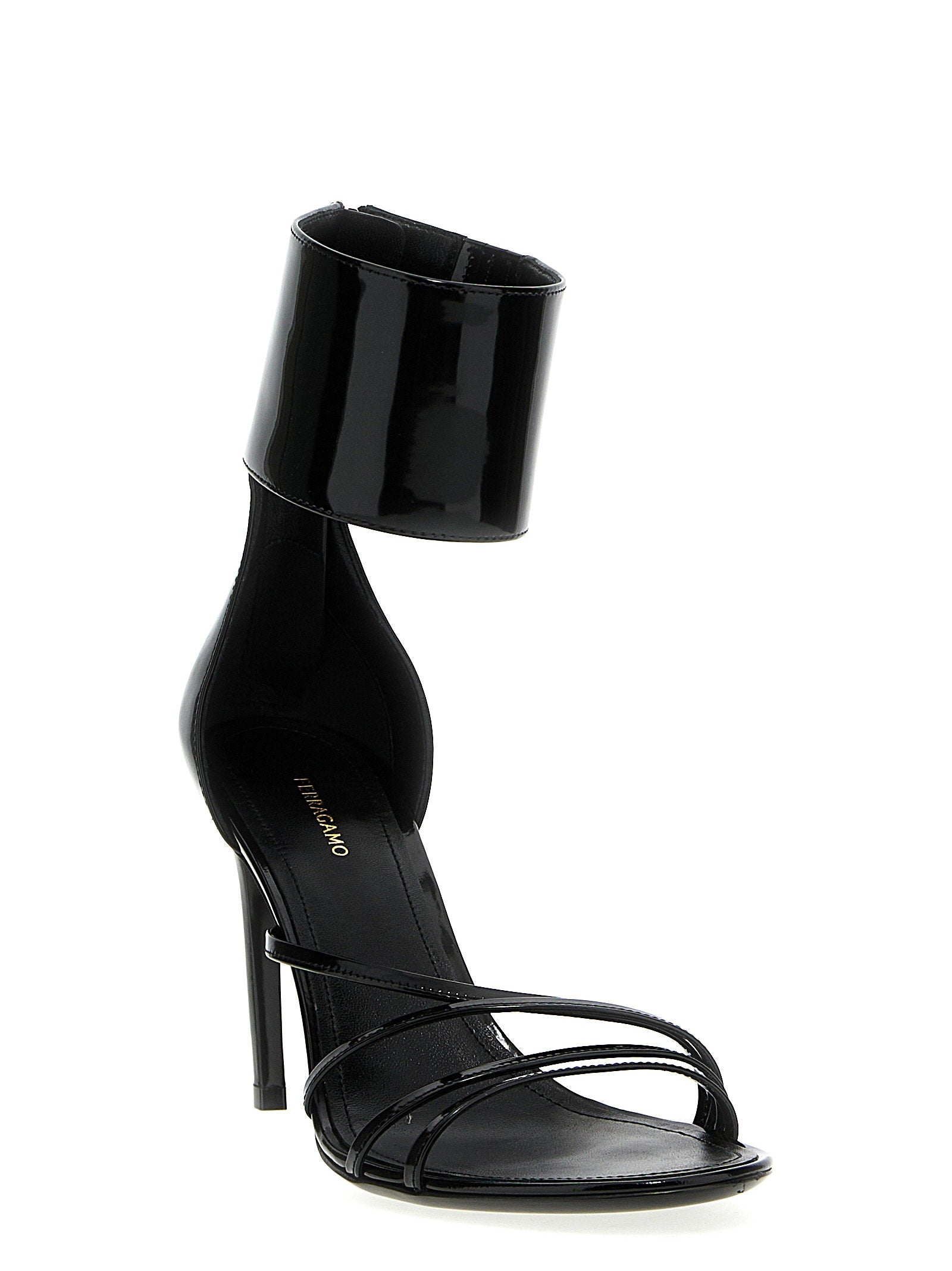 Ferragamo Clethra Sandals Black