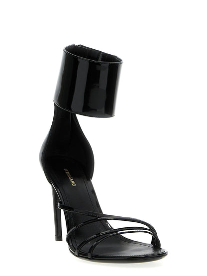 Ferragamo Clethra Sandals Black