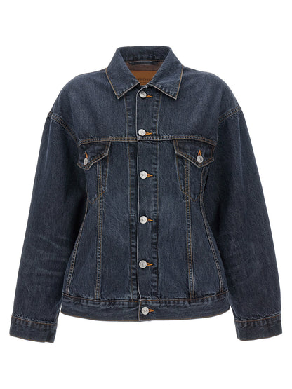 Balenciaga Hourglass Jacket Blue