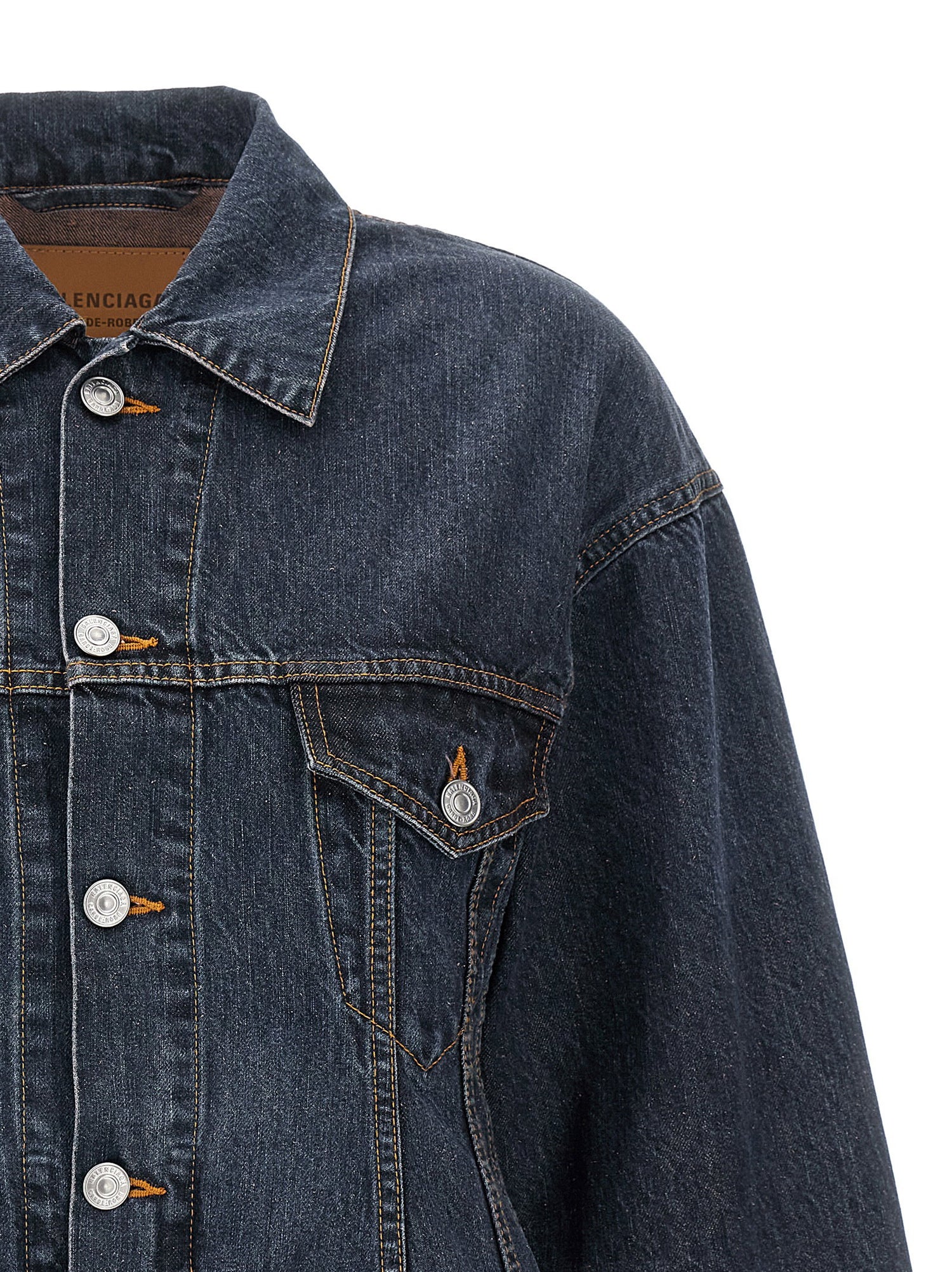 Balenciaga Hourglass Jacket Blue