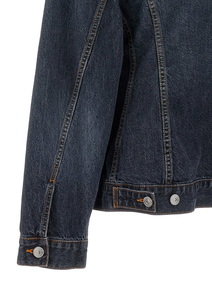 Balenciaga Hourglass Jacket Blue